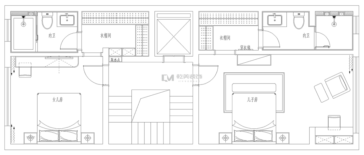 雍景湾别墅装修户型设计