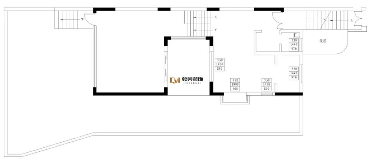 同德极少墅别墅装修设计户型图