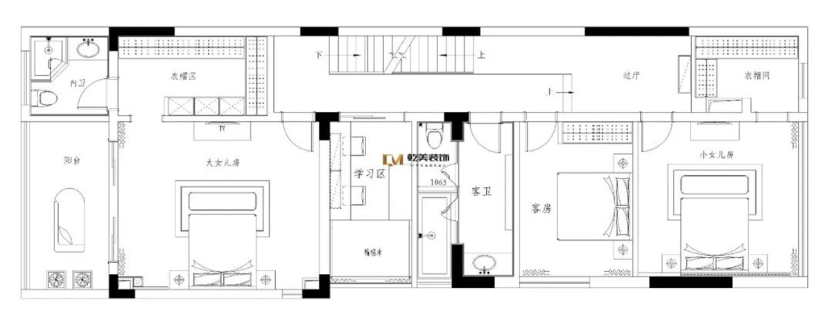 同德极少墅别墅装修设计户型图