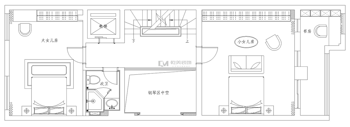 云玺大宅装修设计平面方案