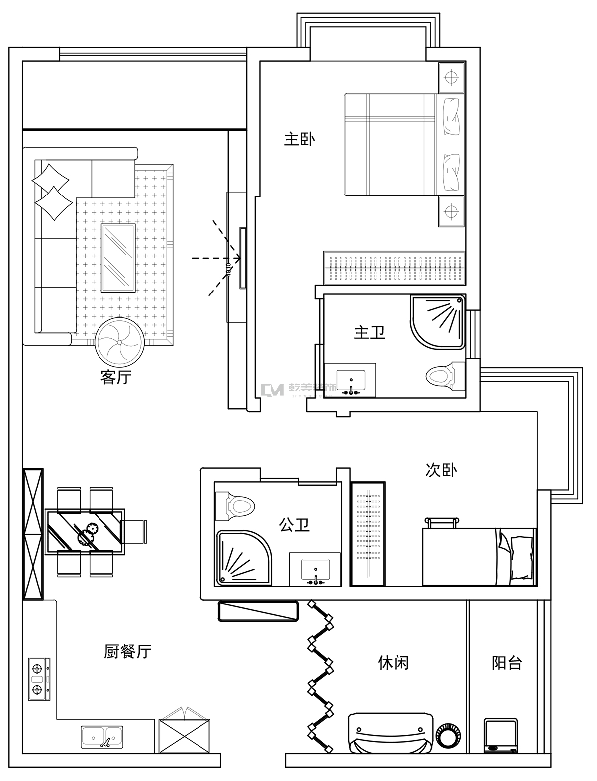 乾美装饰装修设计案例