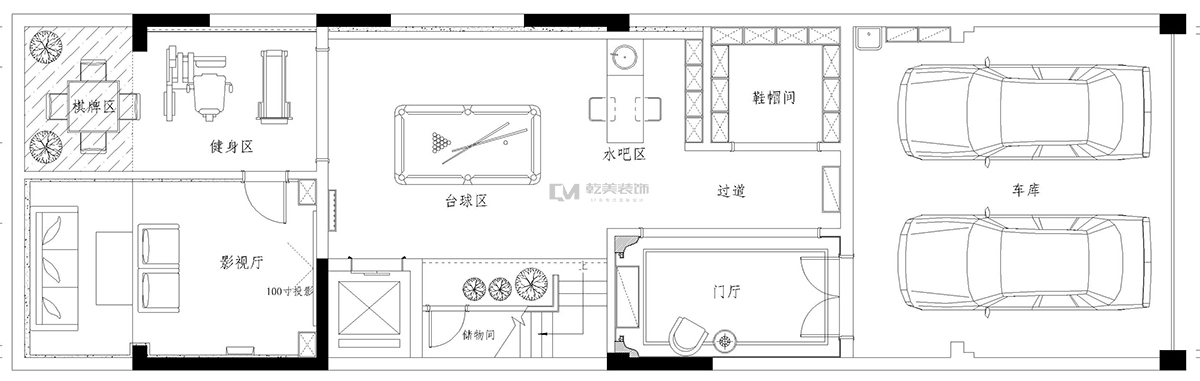 滇池ONE别墅装修设计方案