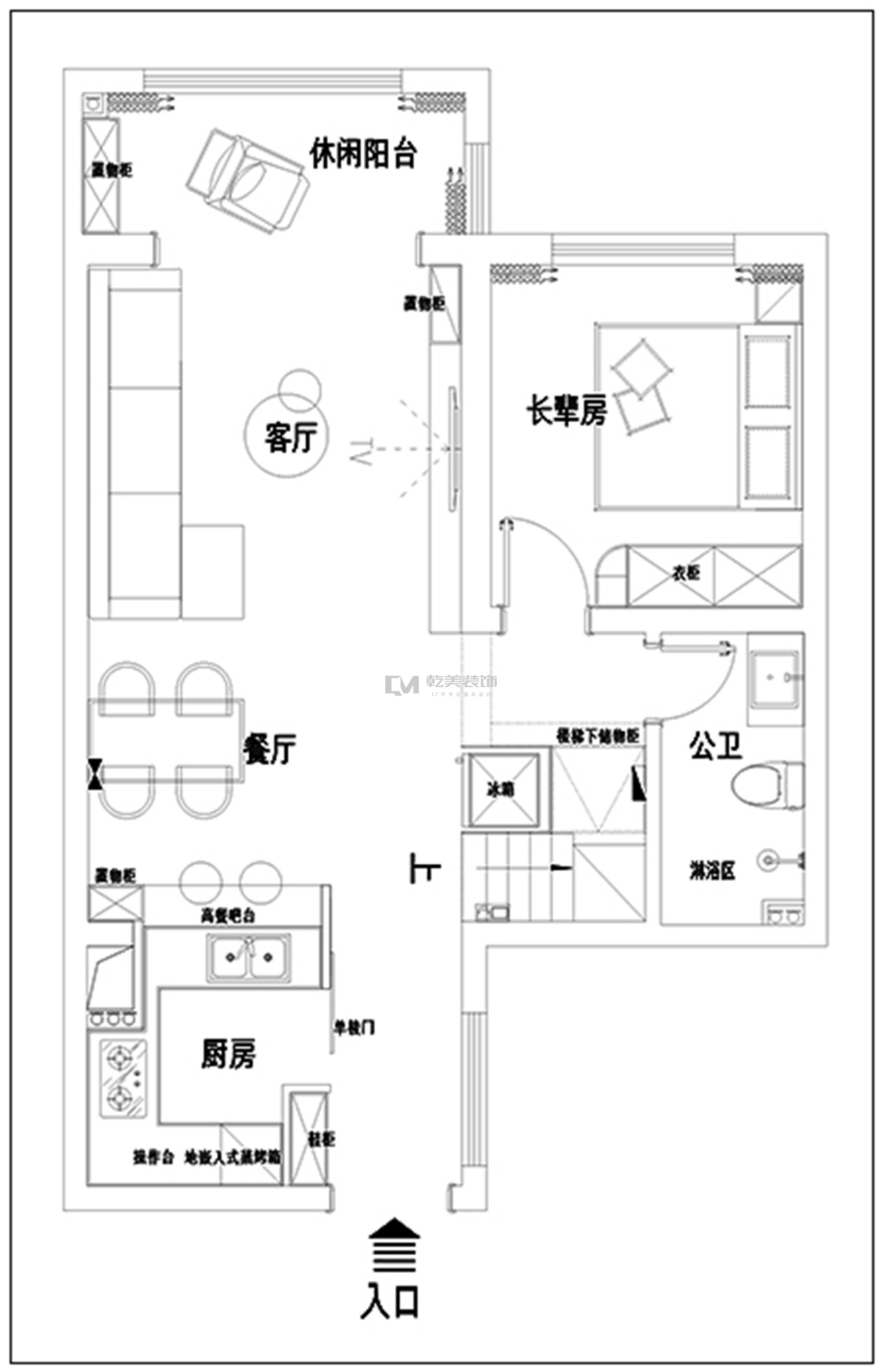 新希望·白麓城115平装修设计