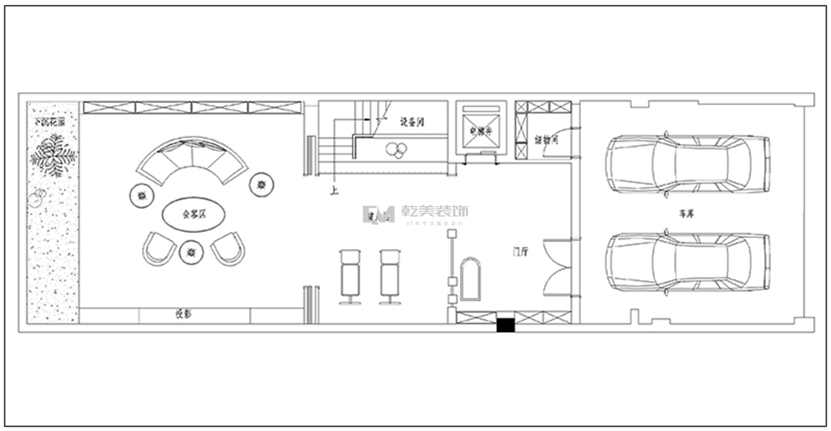 九夏云水别墅装修设计平面方案