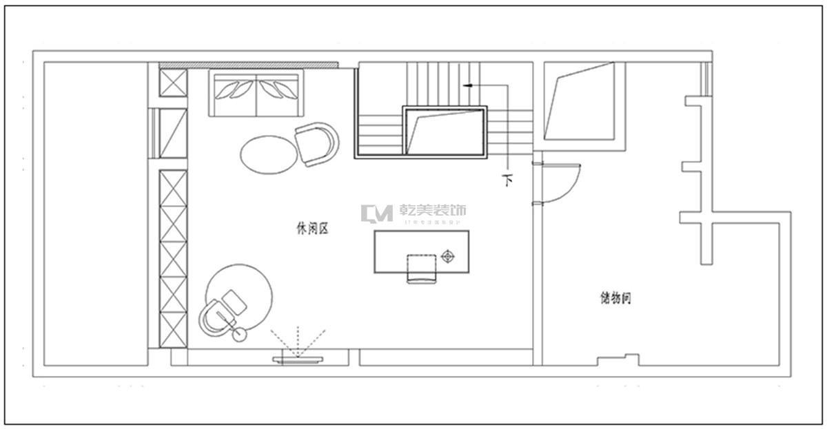 九夏云水别墅装修设计平面方案