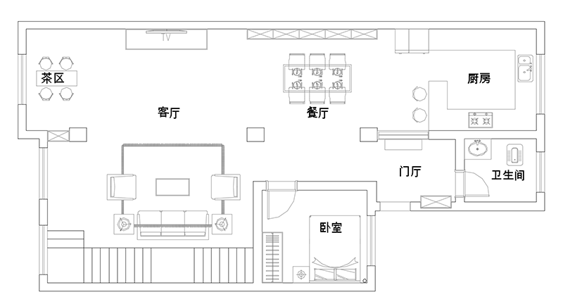 曲靖滨江四组装修