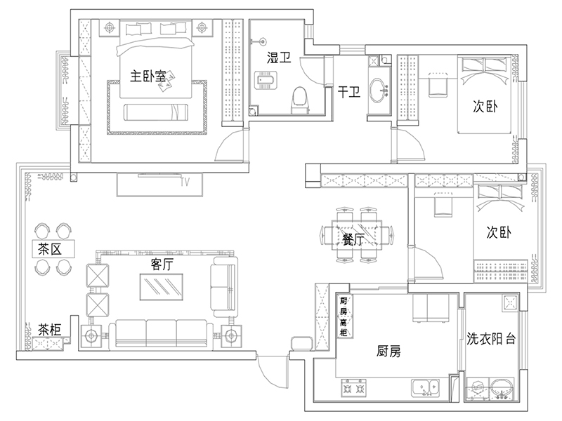 曲靖锦林花园装修